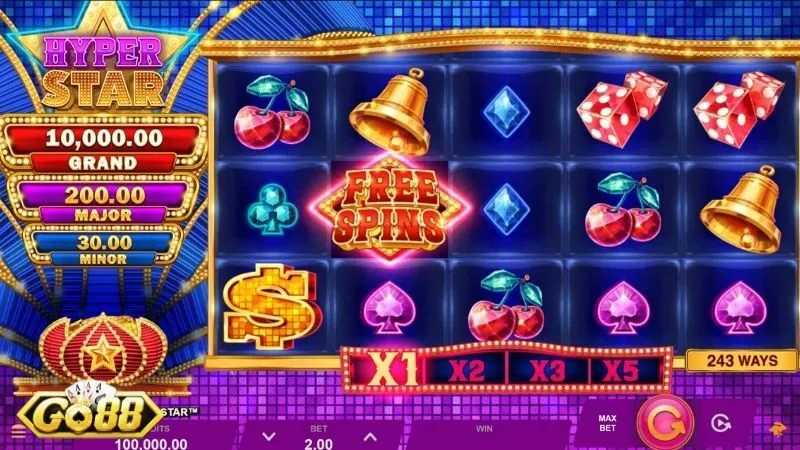 Khi ngôi sao rực sáng: Cơ chế Jackpot